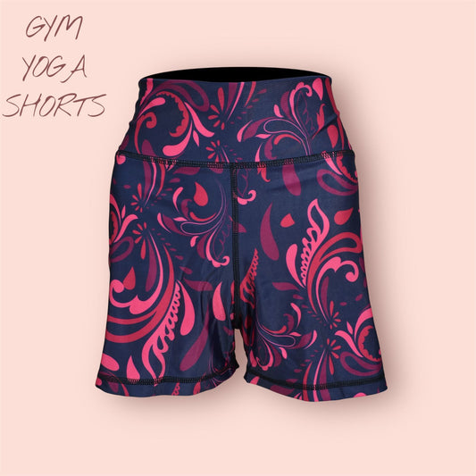 4-Way Stretch Gym & Yoga Shorts.
